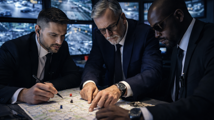 A lógica por trás das decisões seguras: Como o planejamento orienta a proteção de autoridades Decisões seguras na proteção de autoridades seguem uma lógica baseada em planejamento estruturado, afirma Ernesto Kenji Igarashi.